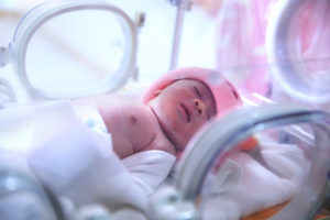 Newborn Baby in NICU