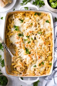 Easy meals for picky eaters: Cheesy Chicken Alfredo Pasta Casserole